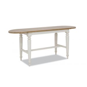 Legacy Classic Furniture - Trisha Yearwood Nashville Drop Leaf Counter Height Table in Cloud - TY749-036