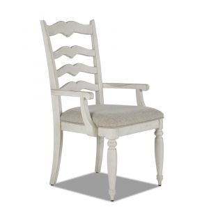 Legacy Classic Furniture - Trisha Yearwood Nashville Ladderback Arm Chair in Cloud (Set of 2)  - TY749-905