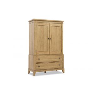 Legacy Classic Furniture - Trisha Yearwood Today's Traditions Armoire in Natural Hickory - TY656-690