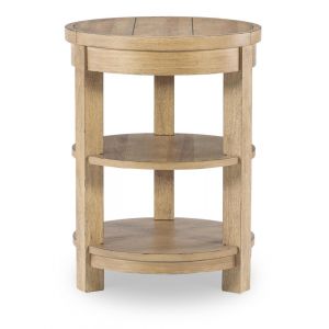 Legacy Classic Furniture - Trisha Yearwood Today's Traditions Round Chairside Table in Natural Hickory - TY656-810