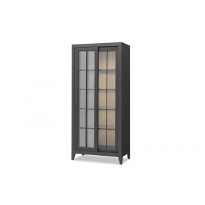 Legacy Classic Furniture - Trisha Yearwood Today's Traditions Sliding Door Display Cabinet in Blacksmith - TY657-892