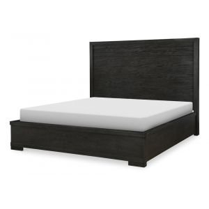 Legacy Classic Furniture - Westwood Dark Complete Panel Bed Ca K 6/0 Dark Oak Finish - 1731-4107K