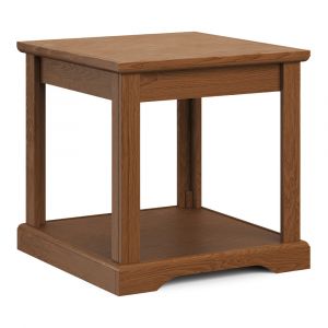 Legends Furniture - Bridgevine Home 24 in. Brown Solid Wood Side Table - CY4120.OBR