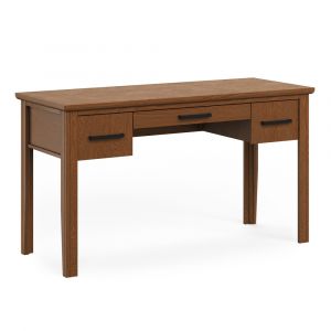 Legends Furniture - Bridgevine Home 53 in. Bourbon Brown Finish Solid Wood Writing Desk - CY6211.OBR