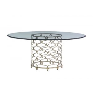 Lexington - Laurel Canyon Bollinger Round Dining Table With 72-Inch Glass Top - 01-0721-875-72c