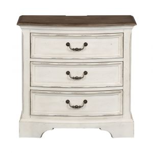 Liberty Furniture - Abbey Road 3 Drawer Night Stand - 455W-BR62