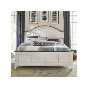Liberty Furniture - Allyson Park Queen Arched Panel Bed  - 417-BR-QAPB