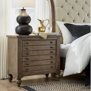 Liberty Furniture - Americana Farmhouse Bedside Chest w/ Charging Station - 615-BR62