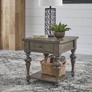 Liberty Furniture - Americana Farmhouse Drawer End Table - 615-OT1020