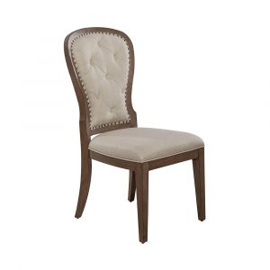 Liberty Furniture - Americana Farmhouse Uph Tufted Back Side Chair (Set of 2) - 615-C0501S