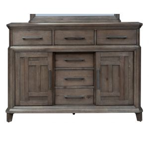 Liberty Furniture - Artisan Prairie 6 Drawer 2 Door Chesser - 823-BR32