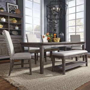 Liberty Furniture - Artisan Prairie 6 Piece Rectangular Table Set - 823-DR-6RTS