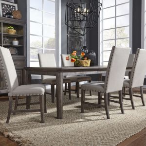 Liberty Furniture - Artisan Prairie 7 Piece Rectangular Table Set - 823-DR-7RLS