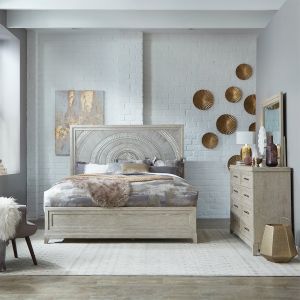 Liberty Furniture - Belmar Queen Panel Bed, Dresser & Mirror  - 902-BR-QPBDM