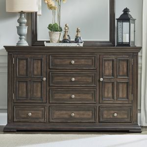 Liberty Furniture - Big Valley 2 Door 6 Drawer Dresser - 361-BR31