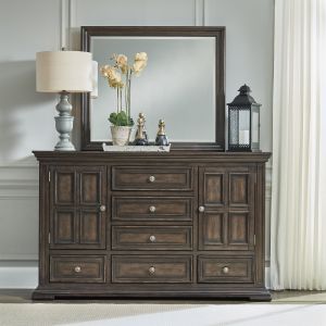 Liberty Furniture - Big Valley Dresser & Mirror - 361-BR-DM