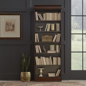 Liberty Furniture - Brayton Manor Jr Executive 84 Inch Bookcase