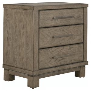 Liberty Furniture - Canyon Road 3 Drawer Night Stand w/ Charging Station - 876-BR61