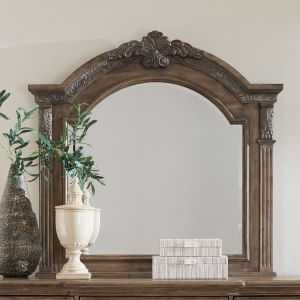 Liberty Furniture - Carlisle Court Arched Mirror - 502-BR52