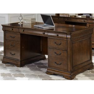 Liberty Furniture - Chateau Valley Jr Executive Desk - 901-HOJ-JED - CLOSEOUT