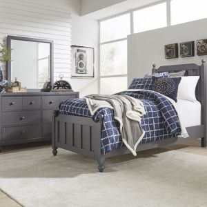 Liberty Furniture - Cottage View Twin Panel Bed, Dresser & Mirror - 423-YBR-TPBDM