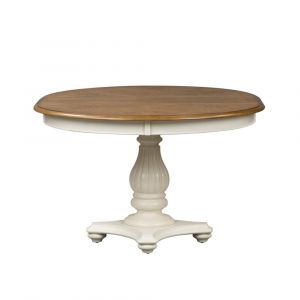 Liberty Furniture - Cumberland Creek Pedestal Table - 334-P4860_334-T4860