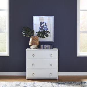 Liberty Furniture - East End Accent Cabinet - 2030WH-AC3432
