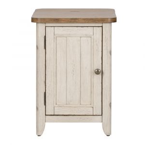Liberty Furniture - Farmhouse Reimagined Door Chair Side Table - 652-OT1022