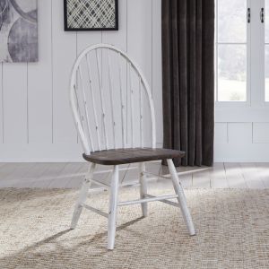 Liberty Furniture - Farmhouse Windsor Back Side Chair (Set of 2) - 139WH-C1000S