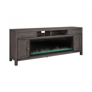 Liberty Furniture - Fireplace TV Consoles 406 78 Inch Console w/ Fire  - FIRE-BOX-406-78