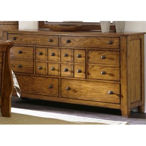 Liberty Furniture - Grandpas Cabin 7 Drawer Dresser - 175-BR31
