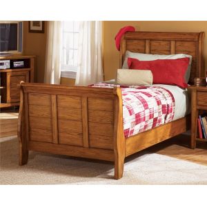 Liberty Furniture - Grandpas Cabin Youth Full Sleigh Bed - 175-YBR-FSL