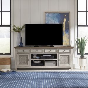 Liberty Furniture - Heartland 76 Inch Tile TV Console - 824-TV76T