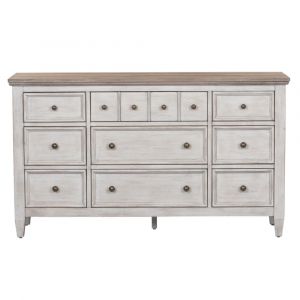 Liberty Furniture - Heartland 9 Drawer Dresser - 824-BR31
