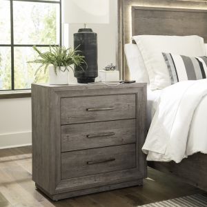 Liberty Furniture - Horizons Bedside Chest w/ Charging Station - 272-BR62