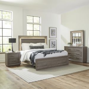 Liberty Furniture - Horizons Queen Panel Bed, Dresser & Mirror, Night Stand  - 272-BR-QPBDMN
