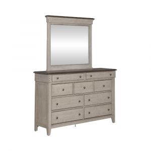 Liberty Furniture - Ivy Hollow Dresser & Mirror  - 457-BR-DM