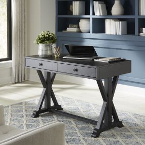 Liberty Furniture - Lakeshore Writing Desk- Black - 519B-HO107