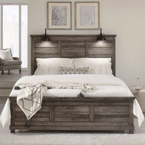 Liberty Furniture - Lakeside Haven Opt Queen Panel Bed  - 903-BR-OQPB