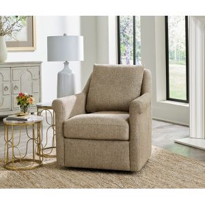 Liberty Furniture - Landcaster Upholstered Accent Chair Cocoa - 714-ACH15-BR