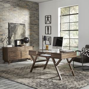 Liberty Furniture - Lennox 2 Piece Desk Set  - 871-HO-2DS