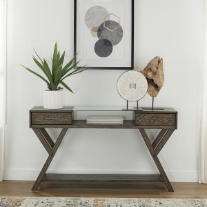 Liberty Furniture - Lennox Drawer Sofa Table - 871-OT1030