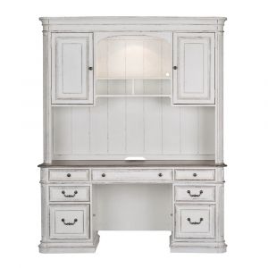 Liberty Furniture - Magnolia Manor Credenza & Hutch - 244-HOJ-CHS