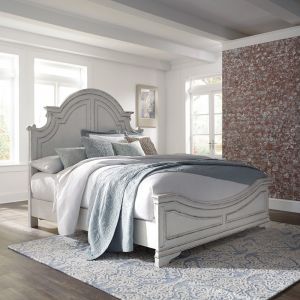 Liberty Furniture - Magnolia Manor King Panel Bed - 244-BR-KPB