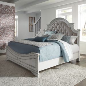 Liberty Furniture - Magnolia Manor Queen Upholstered Bed - 244-BR-QUB