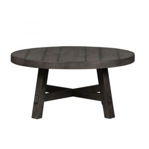 Liberty Furniture - Modern Farmhouse Splay Leg Round Cocktail Table - 406-OT1013