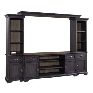 Liberty Furniture - Ocean Isle Entertainment Center with Piers  - 303G-ENTW-ECP
