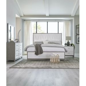 Liberty Furniture - Palmetto Heights Queen Panel Bed, Dresser & Mirror, NS  - 499-BR-QPBDMN