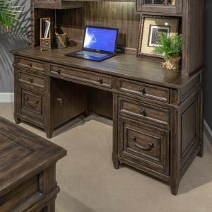 Liberty Furniture - Paradise Valley Executive Credenza  - 297-HO-EXC