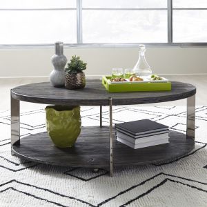 Liberty Furniture - Paxton Oval Cocktail Table - 801-OT1010